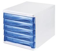 Cajonera helit, color de la carcasa blanco, UE 4 unid.