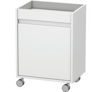 Cajonera móvil Duravit Ketho, 500x670x360 mm, 1 puerta, abatible a la derecha, KT2530R1818, Color: Blanco Mate Decoración