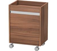 Cajonera móvil Duravit Ketho, 500x670x360 mm, 1 puerta, abatible a la derecha, KT2530R7979, Color: Nogal natural decorado