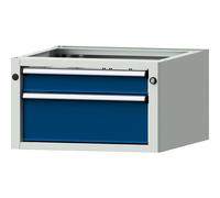 Cajonera para debajo de mesas de trabajo de altura regulable eléctricamente LIFT ANKE, A x P 570 x 615 mm, altura 330 mm