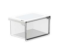 Cajones de almacenamiento apilables, organización apilable grande transparente, organizador debajo del fregadero, para el hogar, cocina, oficinas, lavandería, , cosméticos, papelería, suéter