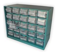 Cajones de almacenamiento de componentes del módulo 25