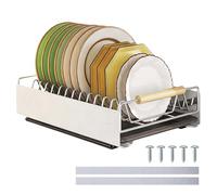 Cajones Extraibles para Cocina, 42×26×12cm Bandeja Extraible Armario Cocina, Cajon Telescopico, Cajones Deslizantes para Armario, Bandeja Extraible Armarios, para uso doméstico y en apartamentos (B)