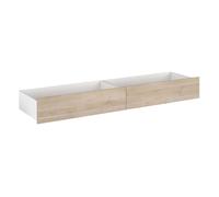 Cajones inferiores para cama juvenil style color roble japonés 199x25x53 cm 53 cm