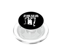 Cajun Cajon Sit Down Play Loud Percussion Drums Música callejera PopSockets PopGrip para MagSafe