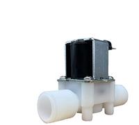 CAKADIXIY 1/2 litro; 3/4 quot; Válvula Solenoide de Rosca Macho AC 220V DC 12V 24V Interruptor Controlador válvula Control Agua Normalmente Cerrado Abierto 1 Uds(12V-Normally Open,0.5 Inch)