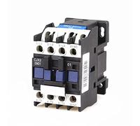 CAKADIXIY 1 Uds CJX2-0901 LC-0901 660V 9A 3 Polos 3P + N NC Contactor de CA for Carril DIN 24V 36V 110V 220V 380V Bobina Suministros DIY(Ac48v)