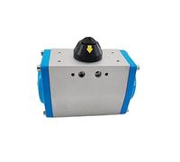 CAKADIXIY Actuador neumático de Doble acción GT83 ángulo rotación 90 ° operación Aire 56-98N Utilizado for Abrir y Cerrar válvulas Bola 1 Uds