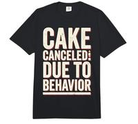 Cake Canceled Funny Birthday Humor Comfort Colors Adult Heavyweight T-Shirt