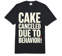 Cake Canceled Funny Birthday Humor Comfort Colors Adult Heavyweight T-Shirt