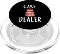 Cake Dealer Funny Cake Decorator Costume Pastry Baking Cakes PopSockets PopGrip para MagSafe