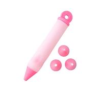 Cake Decorating Pen, Silicona Crema de Chocolate Pluma Squeeze Escritura Cake Decorating Pen Herramienta de Escritura (Rosa)