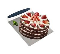 Cake Lifter, Pizza Transfer Shovel, Stainless Steel Cake , Square Cake Cake Tray, Cake Moving Plate Tool, Pastry Chefs Tool, Cake Lifter Tool, Baking Transfer Shovel, Stainless Steel Shovel, Cake