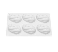 Cake Mold | 3D Nut Shape Dessert Jelly Pan | 6 Cavity Chocolate Molds | For Home Kitchen Baking Pastry Bakery Restaurant Cafe Dessert Shops Catering Events Holiday Parties Gift Making
