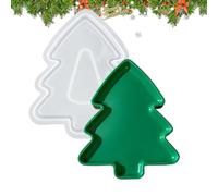 Cake Mold - Christmas Tree Molds Silicone | Festive Holiday Creations Food-Grade Silicone, Non-Stick Reusable Tool, Smooth Design for Kitchen Home Party Indoor Outdoor, 16x14x1.5cm/16.4x12x1.5cm