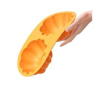 Cake Molds For Baking Silicone | Homemade Chocolate Mold Pumpkin Shape | 2-Cavity Kitchen Tools & Gadgets Demoulding Chocolate Mould For Cake Pudding Jelly Halloween Acción de Gracias Fall Seasonal
