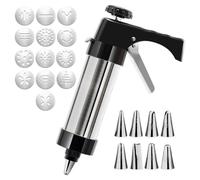 Cake Piping Kit,Stainless Frosting Injector | Cake Cream Squeezer,for Baking Supplies Egg Filling Dessert Bakery Chef Beginner Kitchen Candy Making