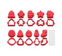 Cake Pop Cutters 10 Shapes Easy - Demolding Holiday Baking Tools Christmass | Christmas Cake Pop Molds Set for Cookie Candy Chocolate | Fall Holiday DIY Party Home Cake Pop Cutters 10 Shapes Easy Holiday
