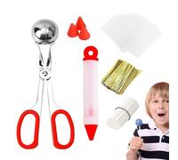 Cake Pop Kit Kids - Juego de herramientas para hacer chupetes de chocolate, juego de fabricación de chupetes reutilizables | Kit de decoración de pastel Pop, Juego divertido para fiestas