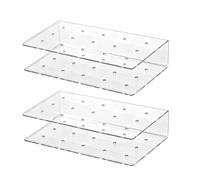 Cake Pop Stand - 2 Pieces Acrylic Candy Pop Drying Holder, Dessert Table Accessories | For Home Bakers Party Planners Bakery Owners Birthday Baby Showers Family Gatherings School Events