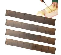 Cake Roll Ruler, Measuring Marker Mold, Uniform Pastry Divider, 9.65x1.18x0.39 Inches Accurate Dessert Cutting Tool, Ideal for Kitchen Baking Home Outdoor Gatherings