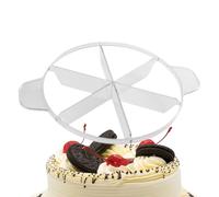 Cake Slicer Cutter, Portion Divider Tool, Pastry and Pie Serving Utensil, Smooth Serrated Edge Design, Food-Grade Material, Easy Grip Handle, Perfect for Home, Wedding, Birthday, 34x26.3x4.5cm