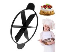 Cake Slicer, Portion Cutter, Pastry Server, Even Divider, 13.39x10.35x1.77 inches, Easy-Grip Serving Tool for Flan Fondant Decoration Restaurant Home Wedding Birthday