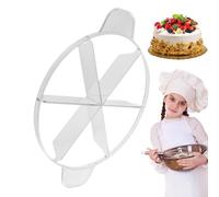 Cake Slicer, Portion Cutter Pastry Server Tool, 13,39 x 10,35 x 1,77 pulgadas Precise Postre Cutter for Home, Restaurant, Weddings, Birthdays, Picnics, Party Serving with Friends and Family