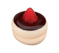 Cake Squeeze Toy, Cartoon Soufflé Shape Ball, Sensory Fidget Pinching Tool, Funny Stress Reliever Artifact, Ideal for Kids, Adults, School, Office, Travel, 2.76x2.76x1.97 Inches