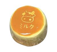 Cake Squeeze Toy - Slow Rising Silicone Realistic Soft Bread, Adults Squeeze Food Fidget Tool, Bakery Model, Stress Toy Category, Pink Rubber Set for Schoolbags Pockets and Travel