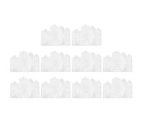 Cake Stencils 10 Set | Food - Grade PVC Baking Embossing Templates | Reusable Cake Decorating Tools for Mousse/Birthday Cakes/Coffee | Smooth Border & Simple to Maintain