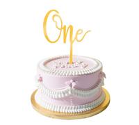 Cake Topper 1er Geburtstag, Wild One Geburtstagdeko, Tortendeko 1er Geburtstag Mädchen Jungge, One Cake Topper, Geburtstagsdeko 1 Jahr für Babyparty und Jubiläumsfeier