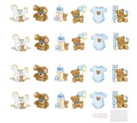 Cake Topper Decorations - 24 Piece Small Cupcake Picks Multi-Occasion Decor