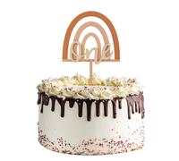Cake Topper Geburtstag,Happy Birthday Tortendeko,Letras Number Kuchen Deko geburtstag,Cake Decoration aus Holz.Deko 1er Geburtstag Junge und Mädchen,für Kindergeburtstag Decorations Topper-Banner