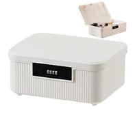 CAKEEYUM Caja de medicamentos con Cerradura, Caja de combinación de Doble Capa de 9 l, de Almacenamiento con Cerradura Resistente, de Bloqueo de medicamentos a Prueba de Fugas para Cocina, hogar