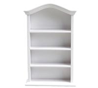 CAKEEYUM Estantería para casa de muñecas, estantería en Miniatura de Madera clásica a Escala 1:12, 6, 1x1, 1x3, 7 Pulgadas, Divertido DIY Mini para Mini Libros, casa de muñecas para niños, Estilo 1