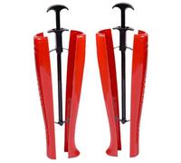 CAKEEYUM Horma para botas, 18 x 7 x 5, ensanchador de pantorrilla para botas con mango de ajuste, horma para zapatos con hoja de acero con resorte, formadores de con eje, ensanchadores para de vaq