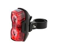 CAKEEYUM Luz Trasera para Bicicleta Luz Trasera para Bicicleta Casco de Ciclismo de Carretera MTB Lámpara de Advertencia Segura LED (sin batería), Cola, Luces LED, Luces indicadoras, t
