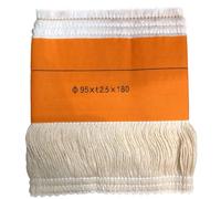 CAKEEYUM Mecha para Calentador de Queroseno Ø95x t2.5x180mm Mecha para Calentador de Queroseno Lámpara de Aceite de Repuesto Mechas de Fibra de Vidrio para Accesorios de núcleo de Estufa, reemplazo