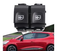 Cakievro 254118044R Interruptor elevalunas con volante a la izquierda solo para Renault Kangoo Trafic Clio MK IV Dacia Lodgy Dokker 809611667R 254117873R