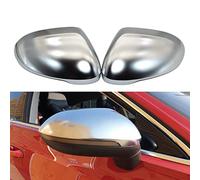 Cakievro Cubierta de espejo de coche para VW Passat B8 CC Arteon R line cromo mate plata espejo retrovisor cubierta protección tapa coche estilo