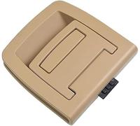 Cakievro Cubierta trasera para maletero de coche, placa inferior, alfombrilla para piso, alfombra, mango de maletero, agujero para llave para BMW Serie 5 E61 X5 X6 E70 E71 51476958161 (beige sin