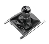 Cakievro Funda para palanca de cambios, color negro, compatible con VW Amarok 2010-2022-6 velocidades