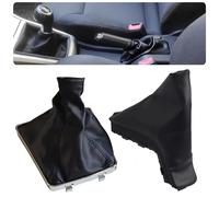 Cakievro Funda para palanca de cambios de coche, funda de piel sintética para palanca de cambios Ope=l Astra H (1 juego)