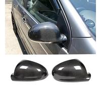 Cakievro Fundas para retrovisores, 1 par de fundas para retrovisores de coche, cubierta de retrovisor para puerta para VW GOLF 5 MK5 GTI Jetta Passat B5.5 B6 EOS Sharan Superb