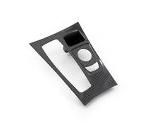 Cakievro LHD - Panel de cubierta para palanca de cambios de consola central de coche para b-m-w X5 X6 E70 E71 E72 2007-2009 51166954947,51169164485 (fibra de carbono A)