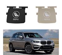 Cakievro Para b-mw X3 G08 X4 G02 17-21 Retención infantil trasera ISOFix ranura anclaje placa cubierta (beige)