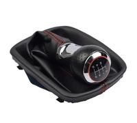 Cakievro Pomo de palanca de cambios de 5 6 velocidades, ajuste manual para Au=di A4 B6 8E 2000-2004 A6 C5 4B 1997-2005 (R-6 marchas)