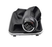 Cakievro Pomo de palanca de cambios de coche manual de 5/6 velocidades Kit de cubierta para OPEL VAUXHALL Zafira B 2005 2006 2007 2008 2009 2010 2011 2012 2013 2014 (6 velocidades-1SET)