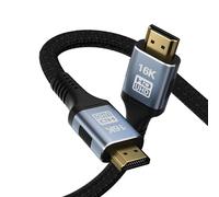 CAKOBLE 16K Cable HDMI 2.2 1.5m, 96Gbps Ultra High Speed Cable HDMI | 16K 12K 10K 8K| 4K@240Hz@480Hz | eARC HDR10+ Dolby Vision/Atmos | HDCP 2.2 | Para Cable hdmi 2.1,PS5, Xbox, Soundbar, PC, Mac